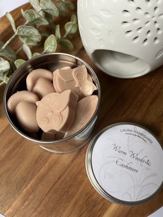 Warm Woods & Cashmere Tin